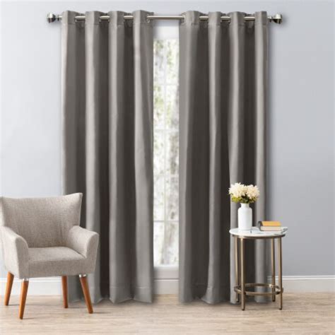 window drapes heavy fabric with metal grommets 56x84|56x84 Inch Curtains .